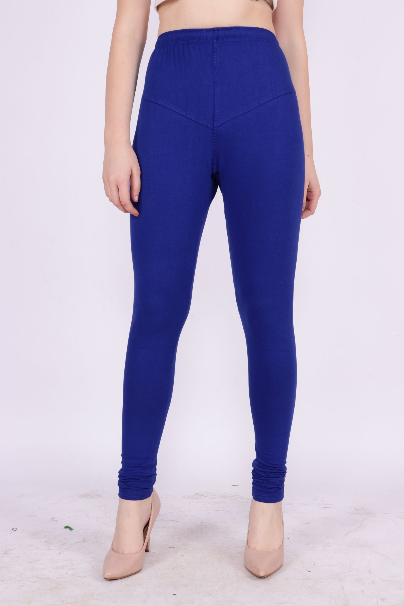 Royal Blue Churidar Leggings